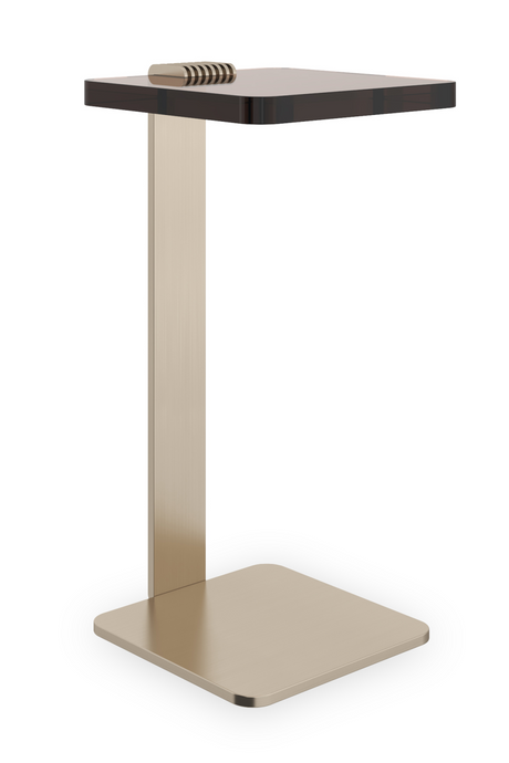 Smoked Bronze Glass Spot Table | Caracole Counter Balance | Oroa.com