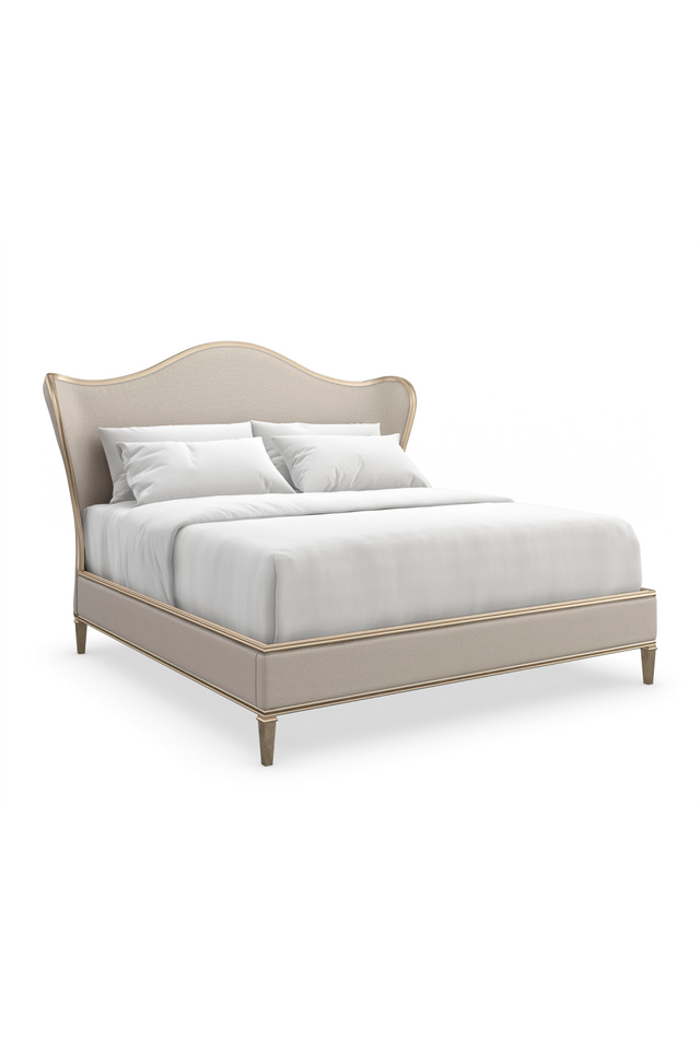 Camelback Upholstered Bed | Caracole Bedtime Beauty | Oroa.com