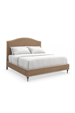 Camelback Platform Queen Bed | Caracole Fontainebleau | Oroa.com