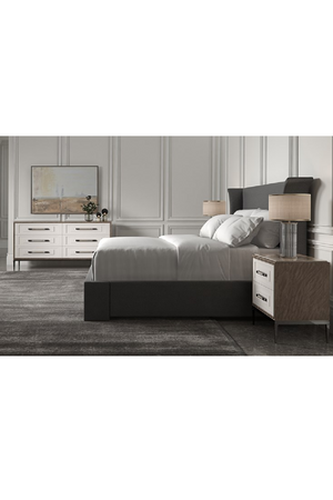 Flared Headboard Bed | Caracole Beauty Sleep | Oroa.com