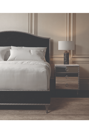 Camelback Platform King Bed | Caracole Fontainebleau | Oroa.com