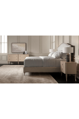 Camelback Platform King Bed | Caracole Fontainebleau | Oroa.com