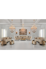 Gold 1-Drawer Accent Table | Caracole Tres, Tres Chic | Oroa.com