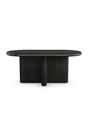 Oval Black Dining Table | Caracole Monty | Oroa.com