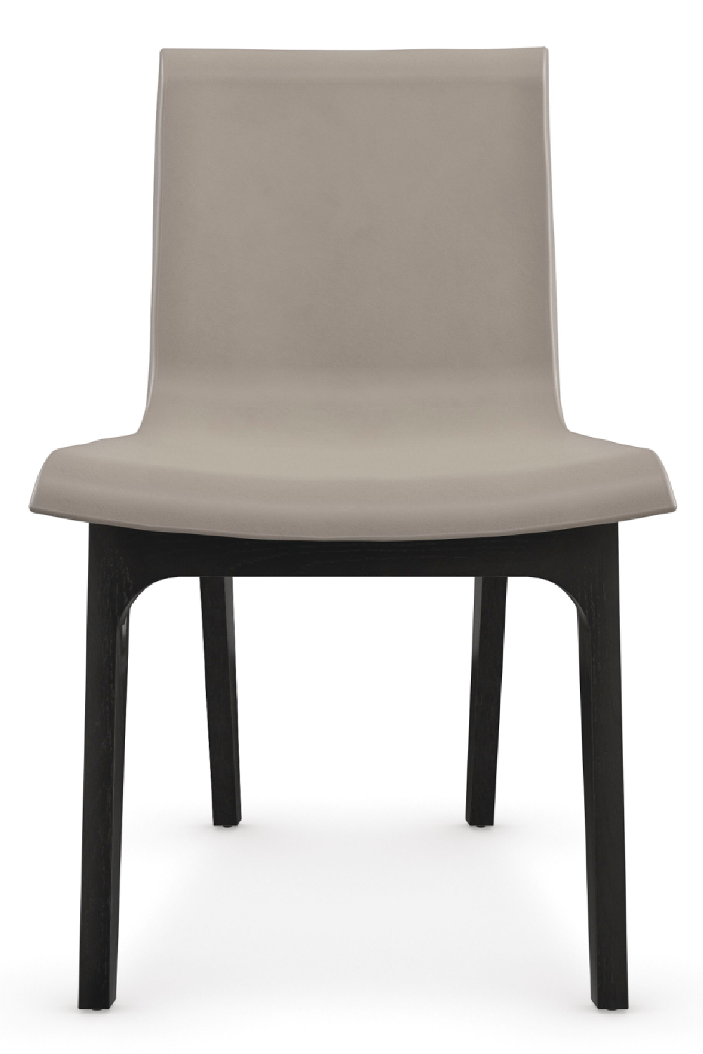 Taupe Leather Dining Chair | Caracole Starr | Oroa.com