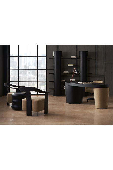 Open-Back Office Swivel Chair | Caracole Blythe | Oroa.com