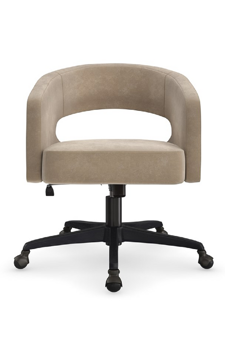 Open-Back Office Swivel Chair | Caracole Blythe | Oroa.com