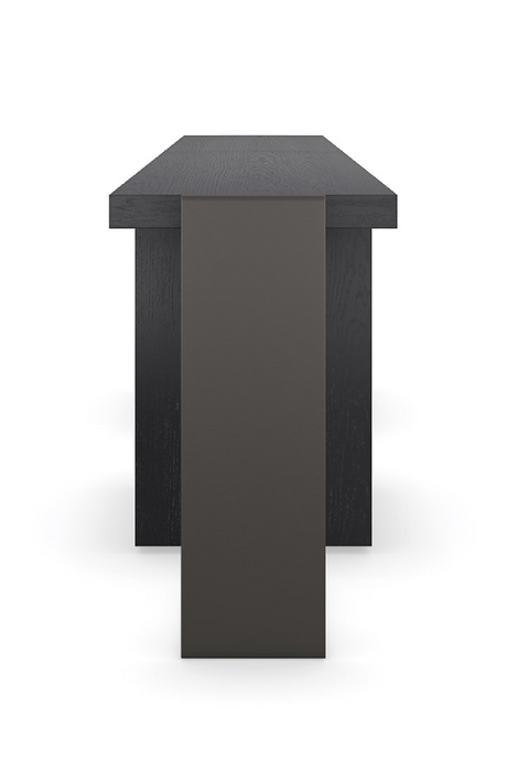 Black 6-Drawer Media Unit | Caracole Gabby | Oroa.com