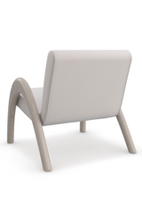 Taupe Velvet Accent Chair | Caracole Coco | Oroa.com