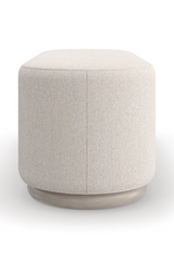 Bouclé Oval Bench | Caracole Asha | Oroa.com