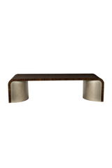 Wood Modern Cocktail Table | Caracole Streamline | Oroa.com