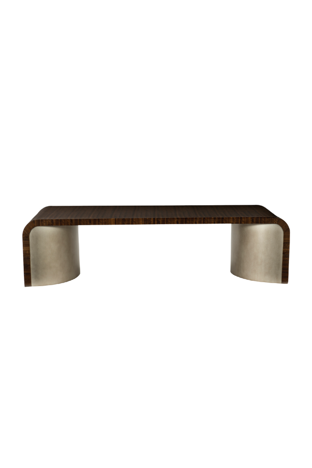 Wood Modern Cocktail Table | Caracole Streamline | Oroa.com