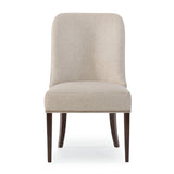 Cream Upholstered Side Chairs (2) | Caracole Streamline