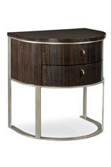 Semi-Circular Nightstand | Caracole Moderne | Oroa.com