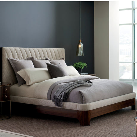   Neutral-Toned Quilted Bed | Oroa.com