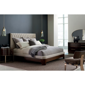   Neutral-Toned Quilted Bed | Oroa.com