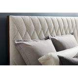 Neutral-Toned Quilted Bed | Caracole Moderne