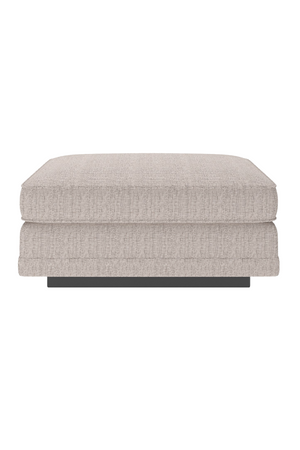 Beige Woven Ottoman | Caracole Fusion | Oroa.com