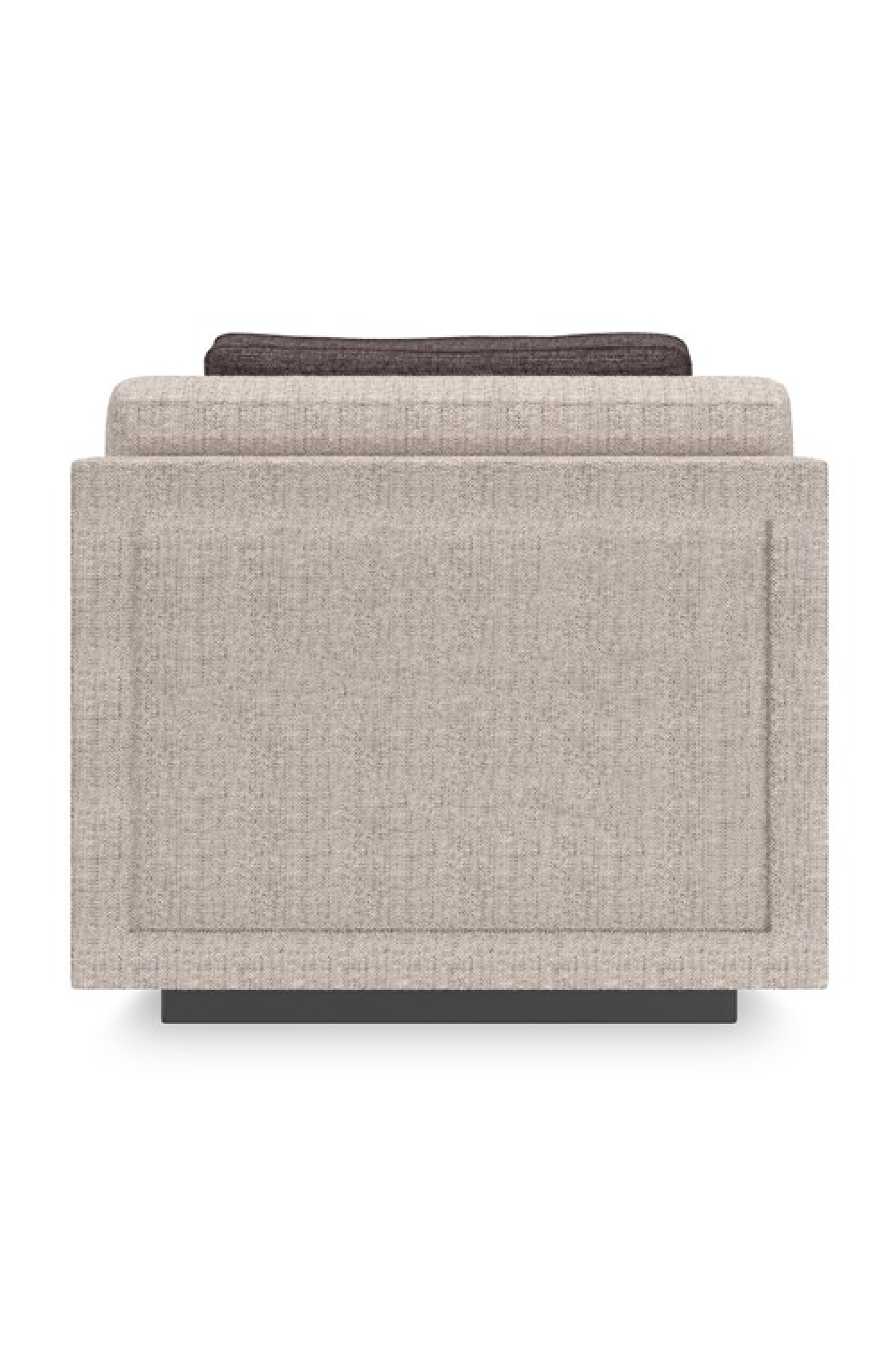 Beige Armless Chair | Caracole Fusion | Oroa.com