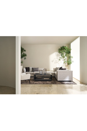 Beige Armless Chair | Caracole Fusion | Oroa.com