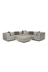 Neutral-Toned Sectional Sofa | Caracole Fusion | Oroa.com