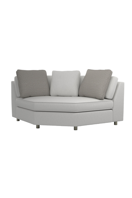 Gray Sectional Sofa | Caracole I'M Shelf-Ish | Oroa.com