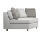 Gray Sectional Sofa | Caracole I'M Shelf-Ish | Oroa.com
