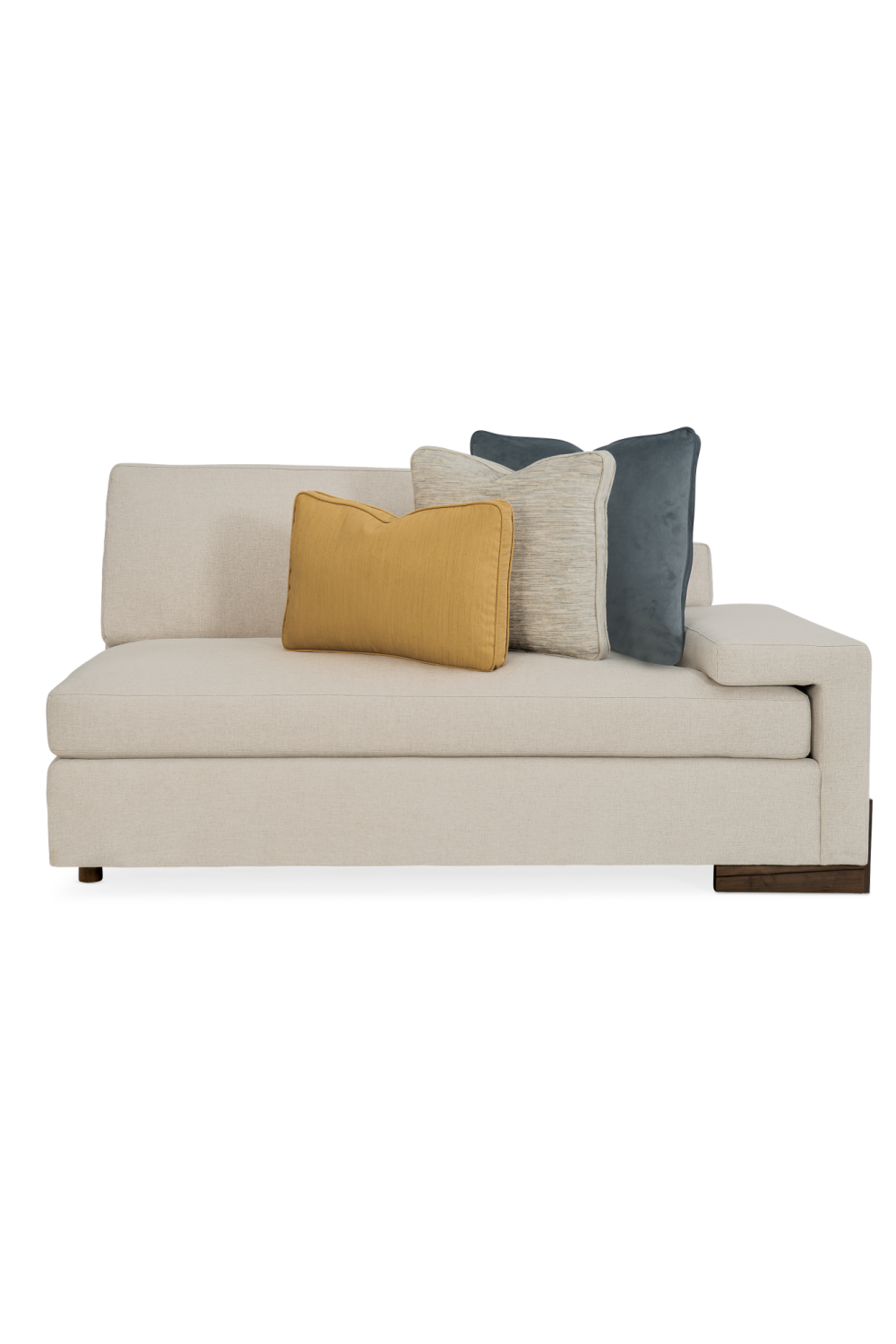 Neutral-Toned Sectional Sofa | Caracole I'm Shelf-Ish