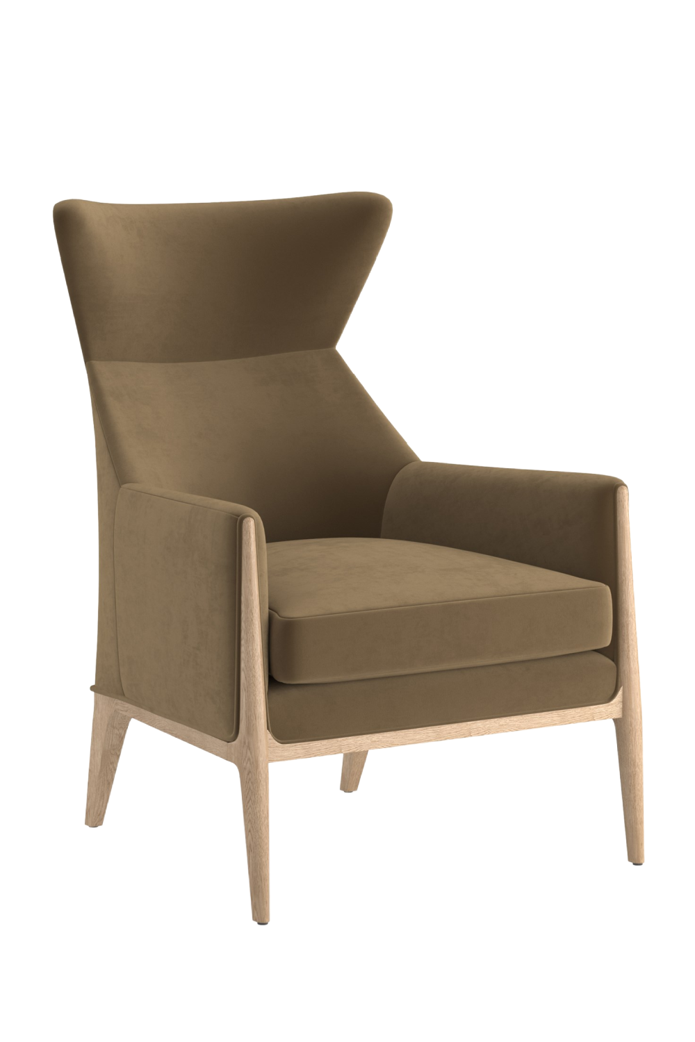 Modern Wingback Occasional Chair | Caracole Boundless | Oroatrade.com