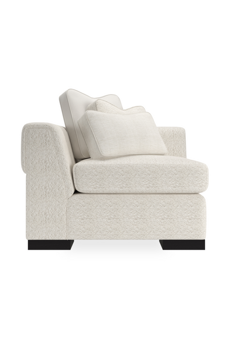 White Modern Sectional Sofa | Caracole Edge | Oroa.com