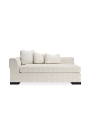 White Modern Sectional Sofa | Caracole Edge | Oroa.com