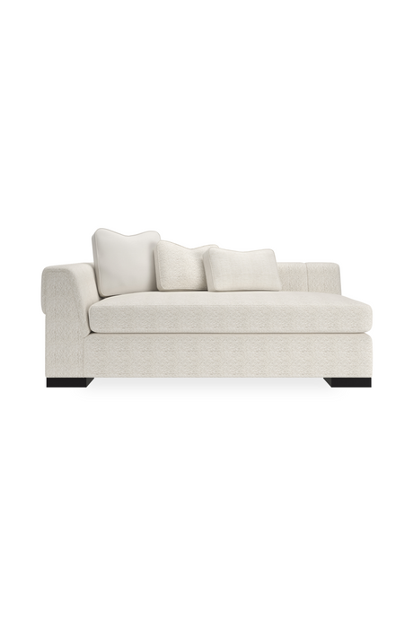 White Modern Sectional Sofa | Caracole Edge | Oroa.com