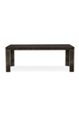Striated Wood Extendable Dining Table | Caracole Edge | Oroa.com