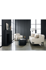 Modern Lounge Armchair | Caracole Remix | Oroa.com