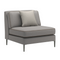 Gray Wool Blend Modular Chair | Caracole Remix | Oroa.com