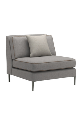 Gray Wool Blend Modular Chair | Caracole Remix | Oroa.com