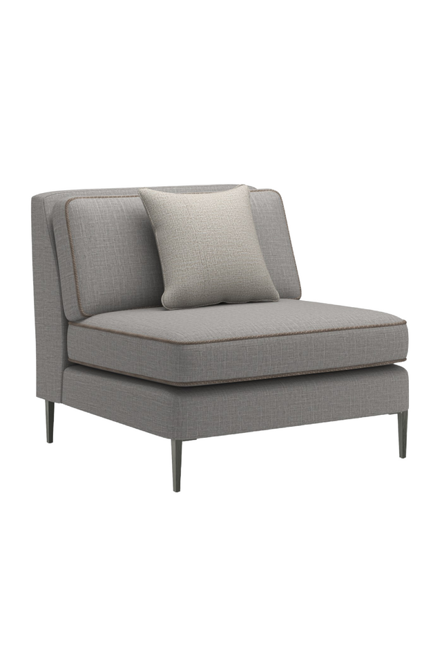 Gray Wool Blend Modular Chair | Caracole Remix | Oroa.com