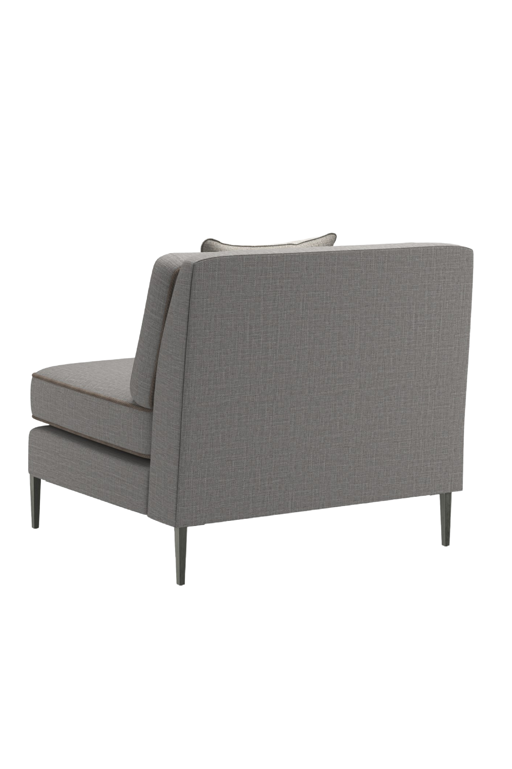 Gray Wool Blend Modular Chair | Caracole Remix | Oroa.com