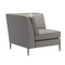 Gray Wool Blend Modular Chair | Caracole Remix | Oroa.com