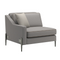 Gray Wool Blend Modular Chair | Caracole Remix | Oroa.com