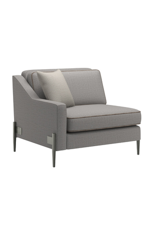 Gray Wool Blend Modular Chair | Caracole Remix | Oroa.com