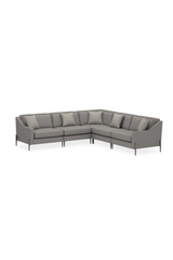 Gray Wool Blend Modular Chair | Caracole Remix | Oroa.com