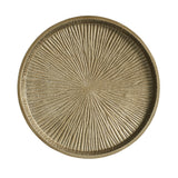 Bronze Metal End Table | Caracole Remix