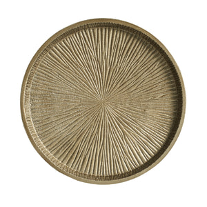  Bronze Metal End Table | Oroa.com
