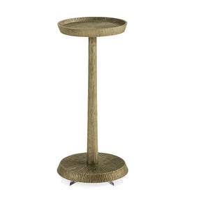 Bronze Metal End Table – Remix – front view