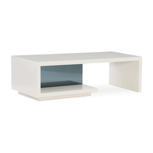   Gray Open-Storage Coffee Table | Oroa.com
