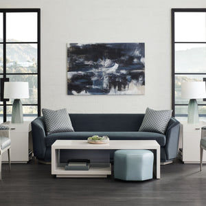   Gray Open-Storage Coffee Table | Oroa.com