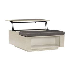   Taupe Lift-Top Coffee Table | Oroa.com