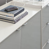 Gray 2-Door Chest | Caracole Expressions