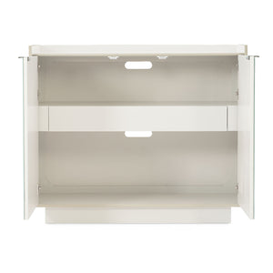   Gray 2-Door Chest | Oroa.com